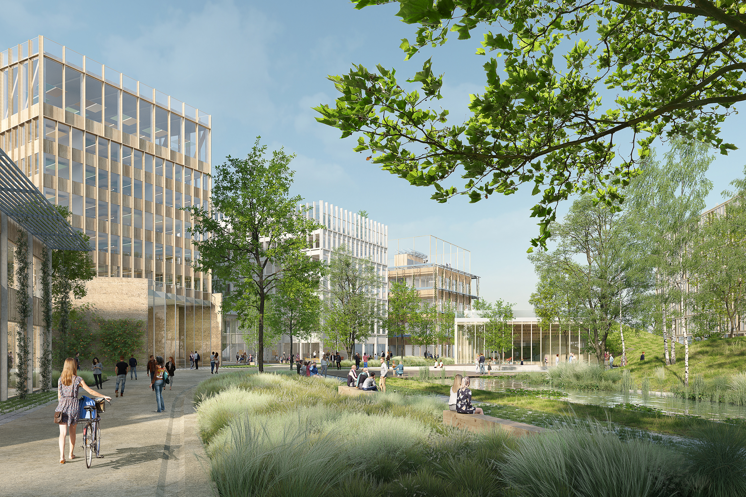 Le campus mixte Ulys richez_campus_vue-parvis_hd