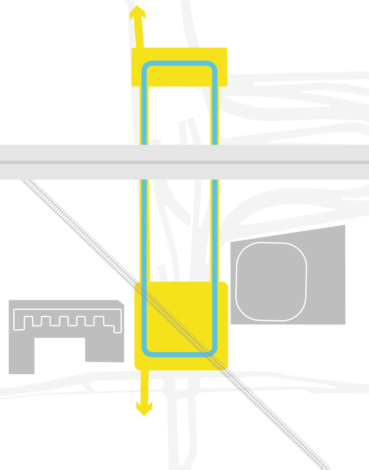 L’aménagement de la Porte de la Chapelle chp-ep-schema-armature-pietonne-et-cyclable-copie