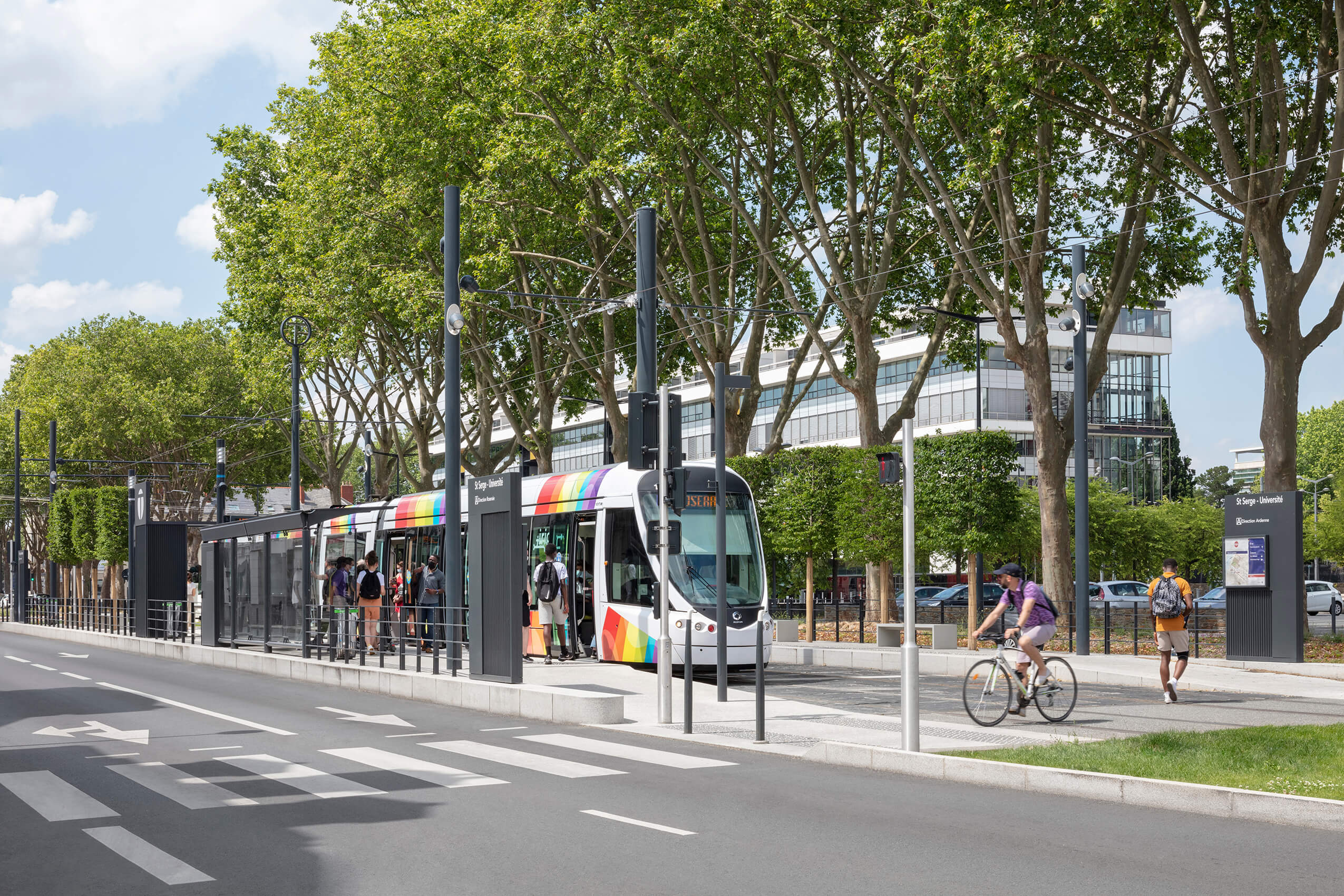 La ligne B du tramway d'Angers richez-associes-tram-angers-4