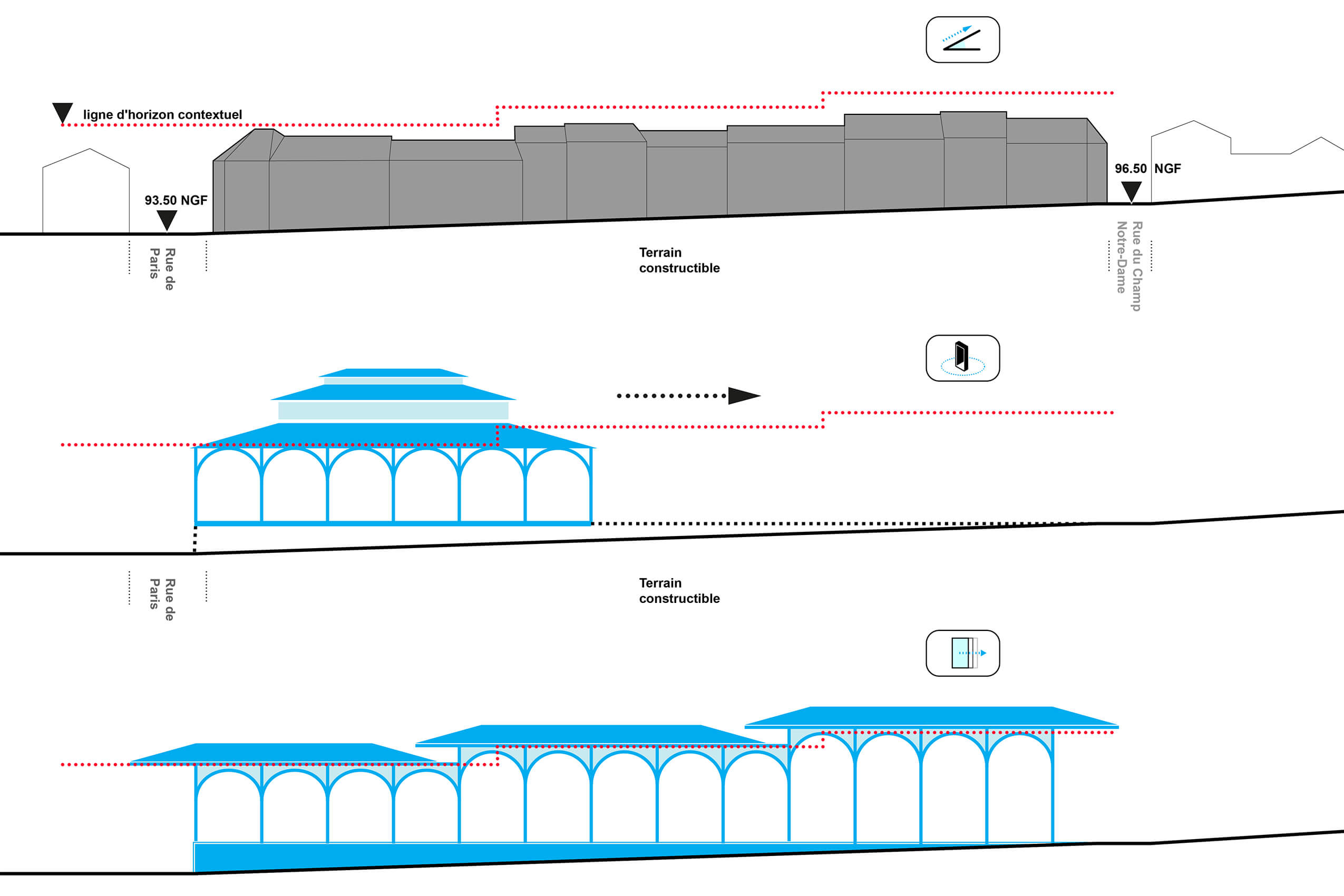 La nouvelle halle au cœur de la ville tah_schema-baltard