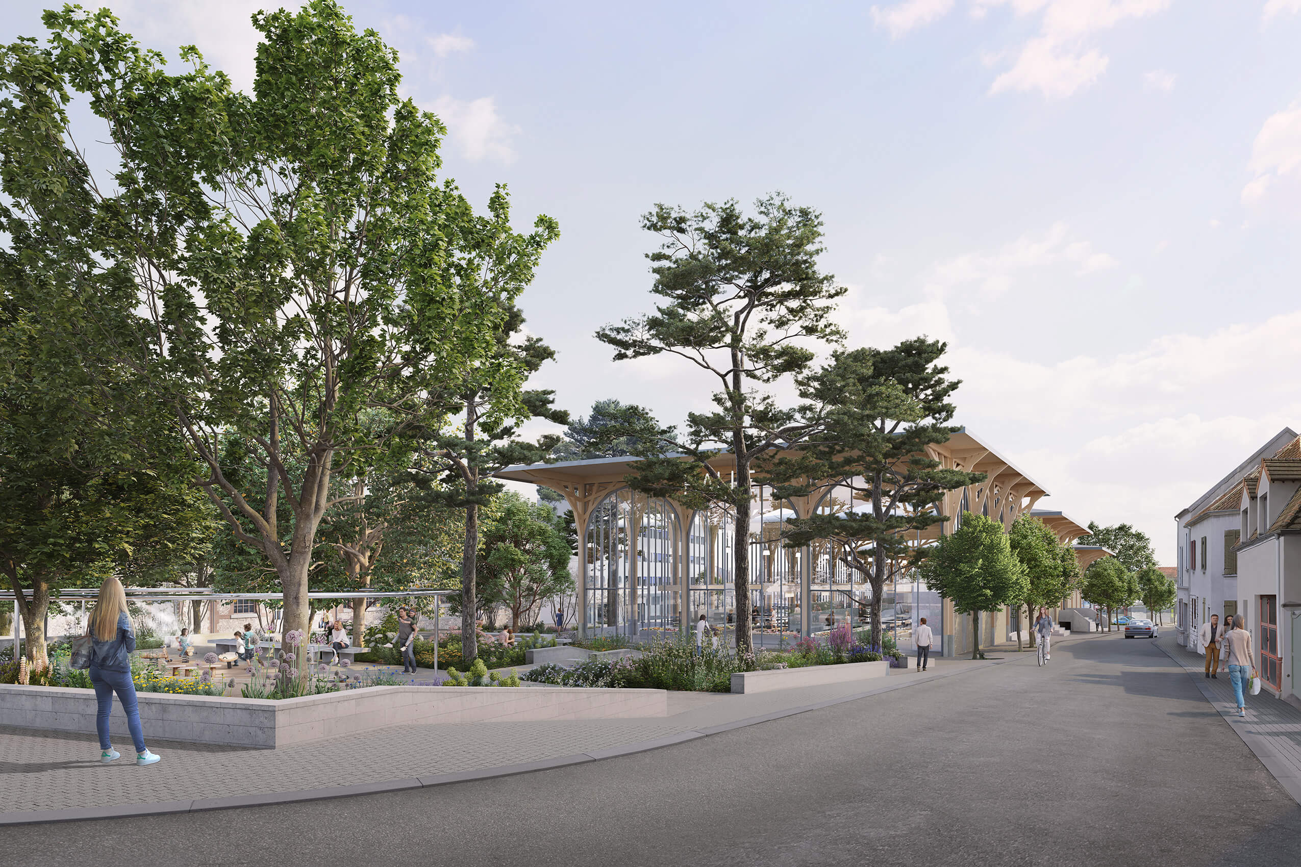La nouvelle halle au cœur de la ville tah_pers_04