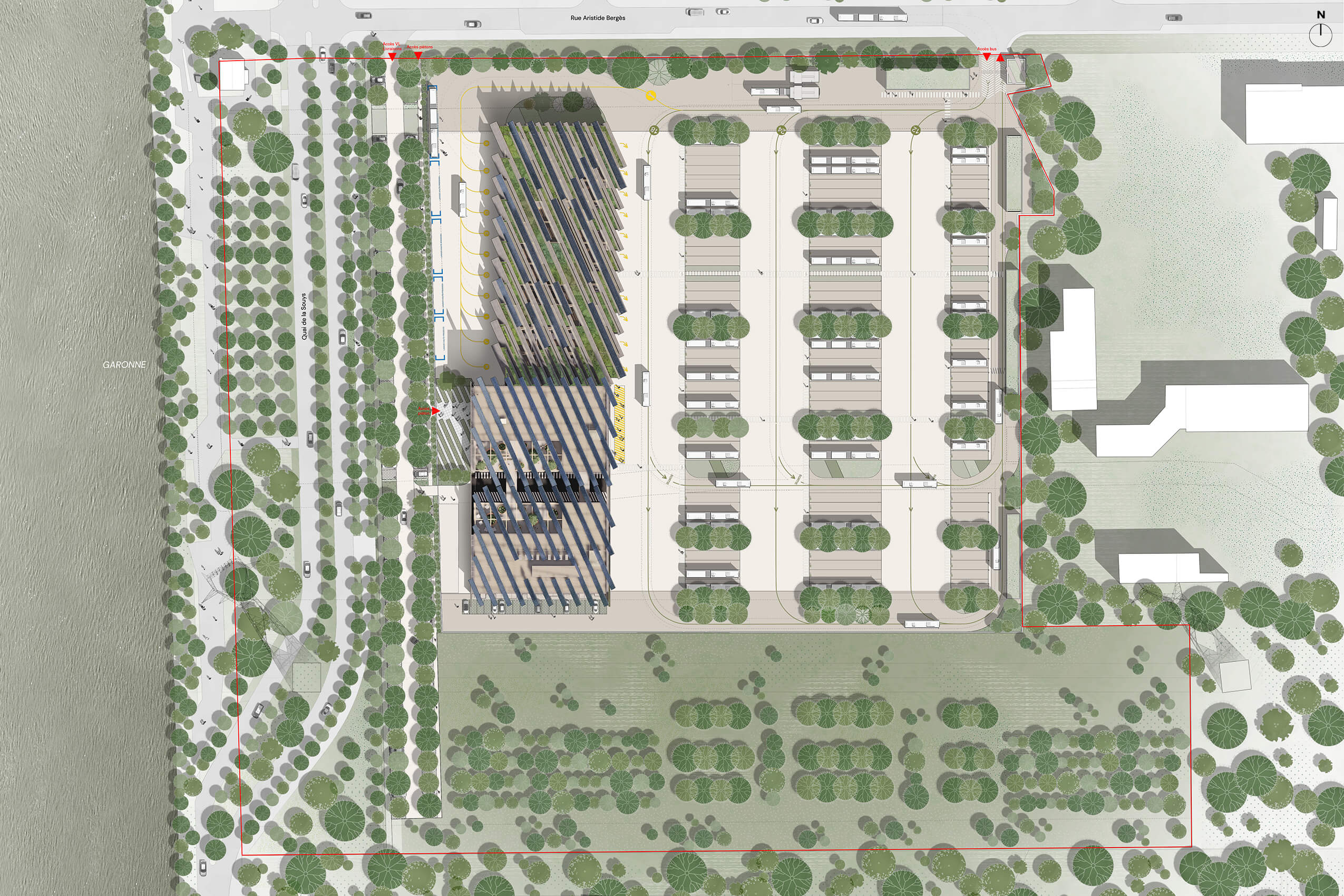 Le 3ème dépôt de bus de Floirac flc_plan-masse