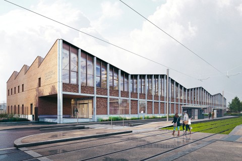 Le site de maintenance de la seconde ligne de tramway du Havre hat_vignette