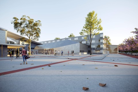 L'extension du Lycée Les Pierres Vives car_pers_01_1700